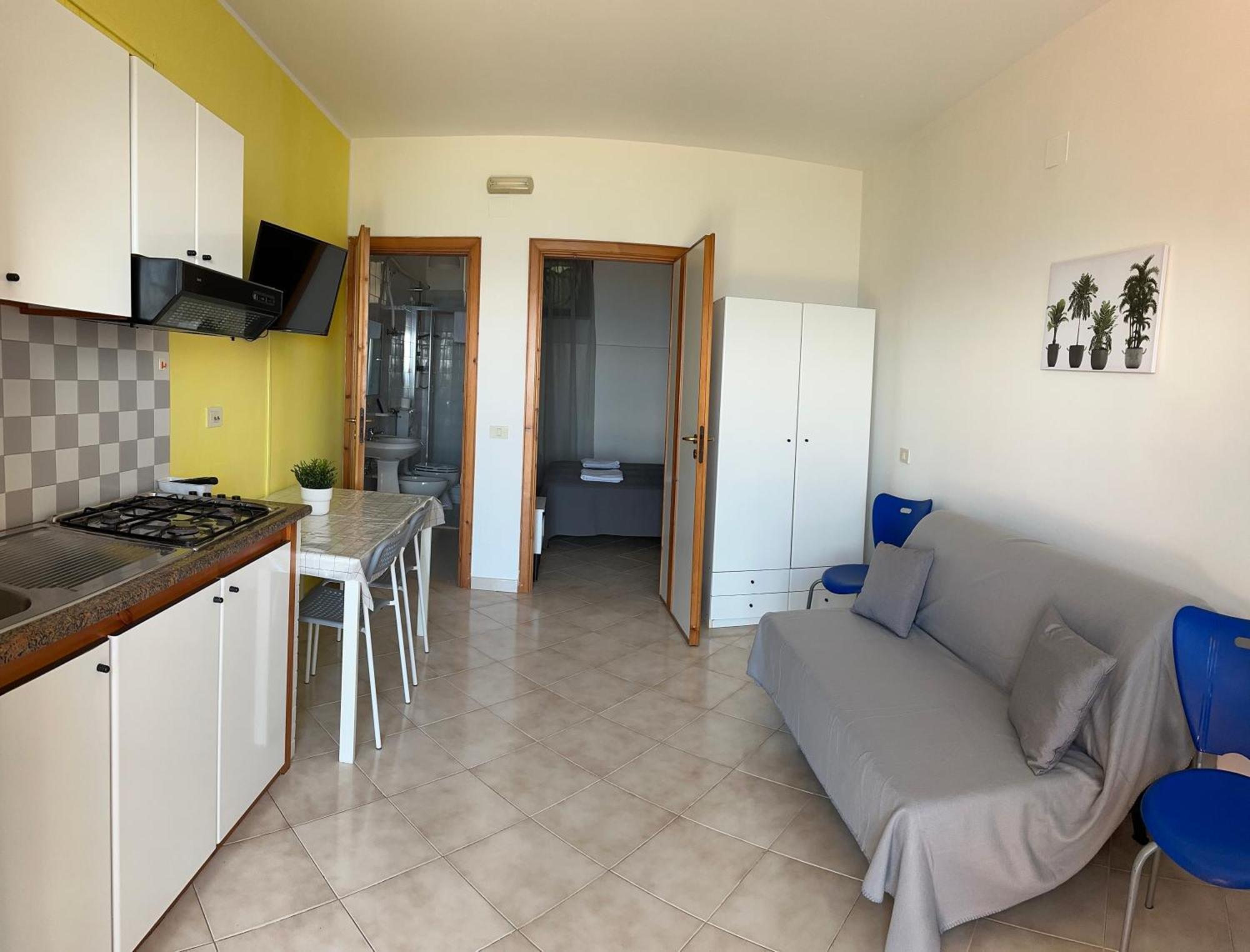 Aparthotel Le Terrazze Agropoli Exterior foto